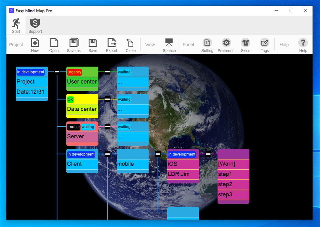 #2. Easy Mind Map Pro (Windows) Göre: ATGOX