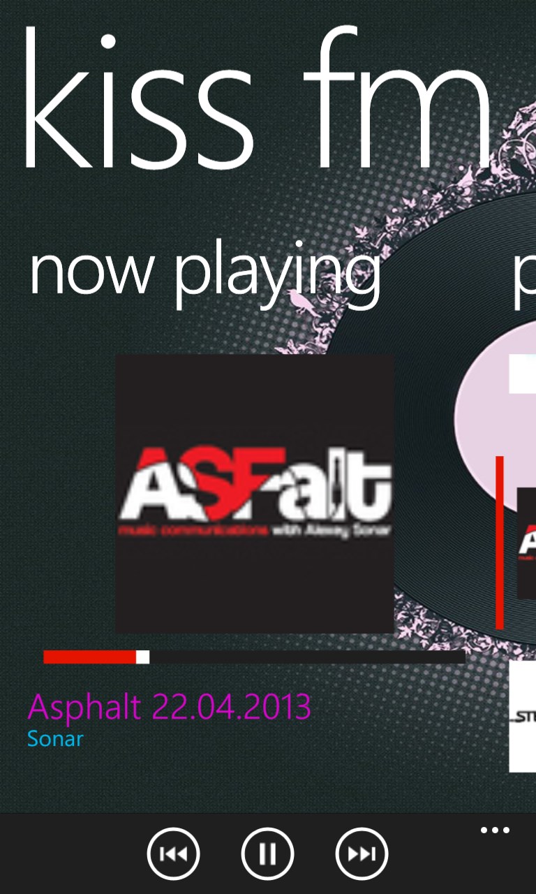 Screenshot 2 KISS FM Ukraine windows