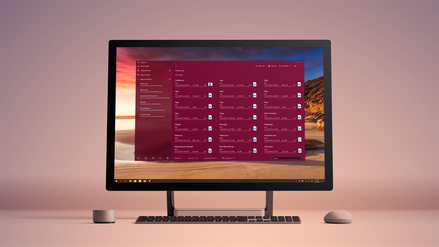 #2. 8 Zip - best archiver (Windows) Göre: Finebits OÜ