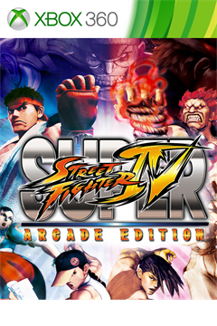 Cover poster for SUPER STREETFIGHTER IV ARCADE EDITION