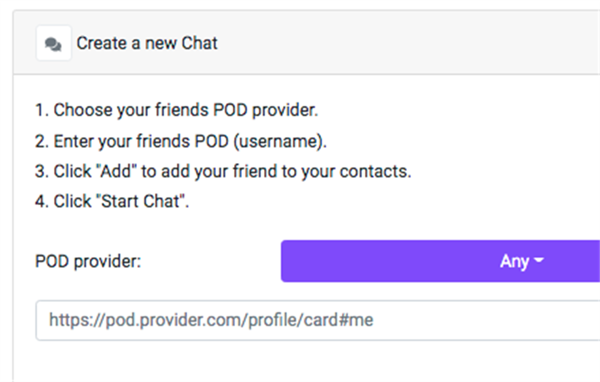 POD Chat Messenger