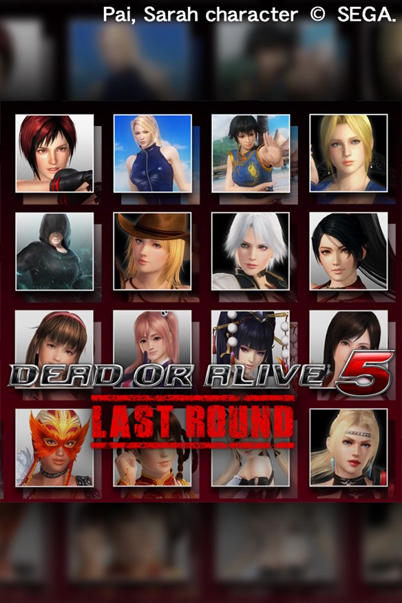 DOA5LR: Core Fighters - Female Fighters Set Xbox Series X|S and Xbox One cover art
