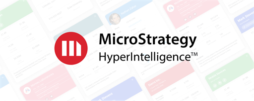 MicroStrategy HyperIntelligence marquee promo image