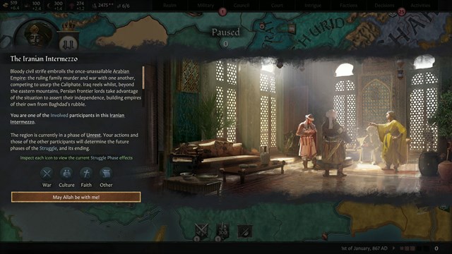 Crusader Kings III: Legacy of Persia screenshot 1