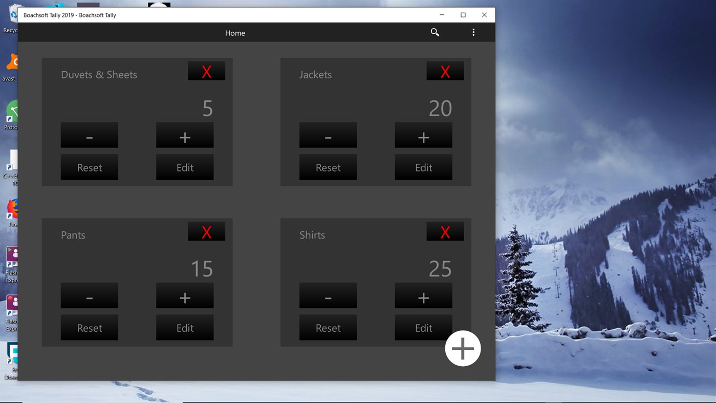 #4. Boachsoft Tally (Windows) بواسطة: Boachsoft -x