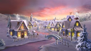 Jewel Match Solitaire: Winterscapes screenshot 1