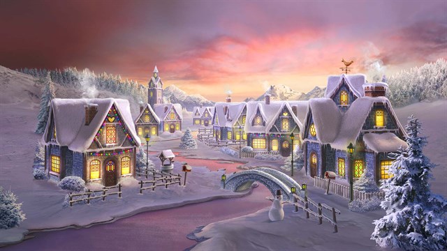 Jewel Match Solitaire: Winterscapes screenshot 1