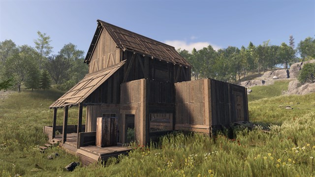 Legacy Wood Building Skin screenshot 2
