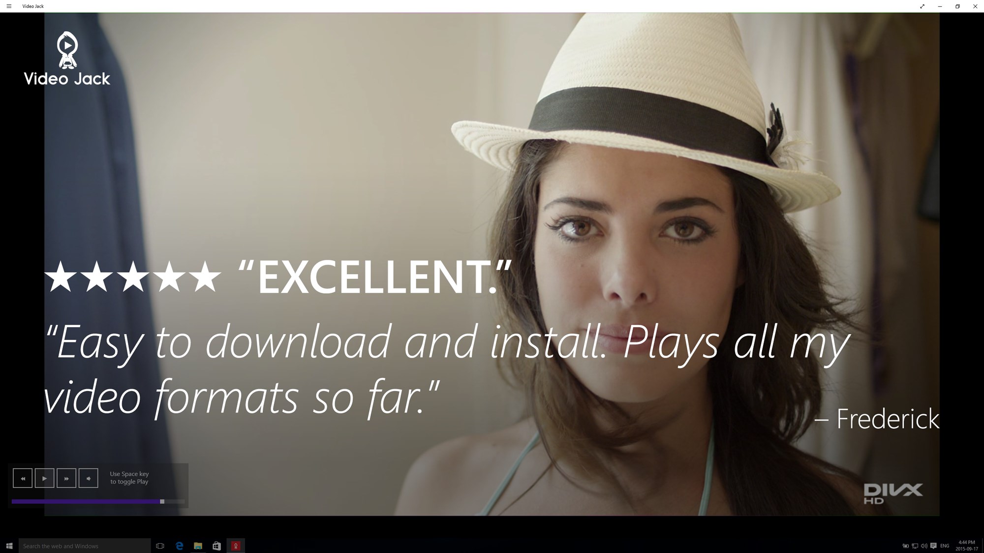 Video Jack for Windows 10