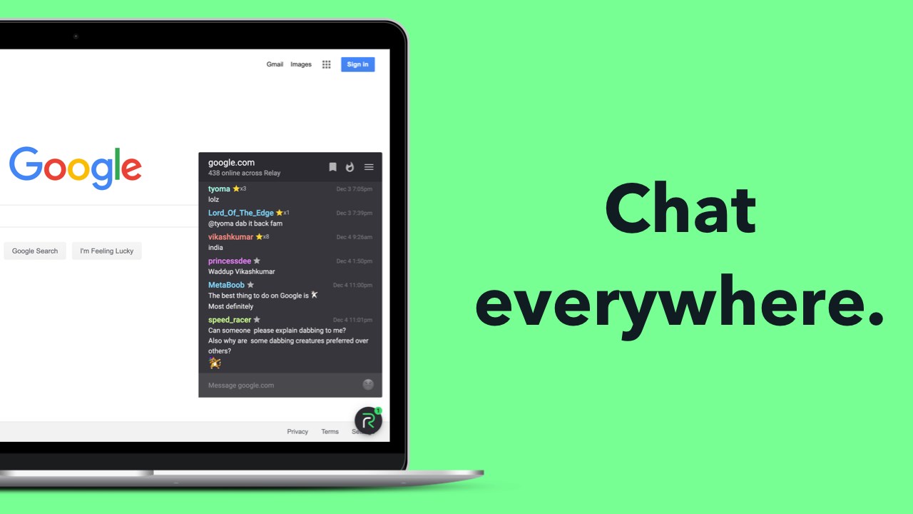 Relay: Chat on Every Website