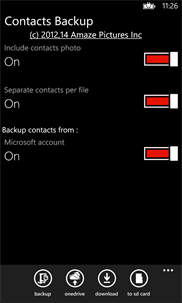 Contacts Backup screenshot 4