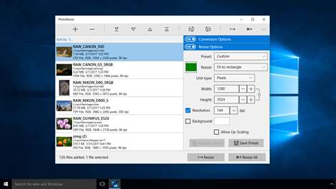 PhotoResize Screenshots 1