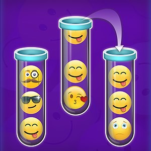 Emoji Sort Puzzle Master