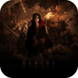 Uchiha Itachi Theme 4K Wallpaper HomePage icon