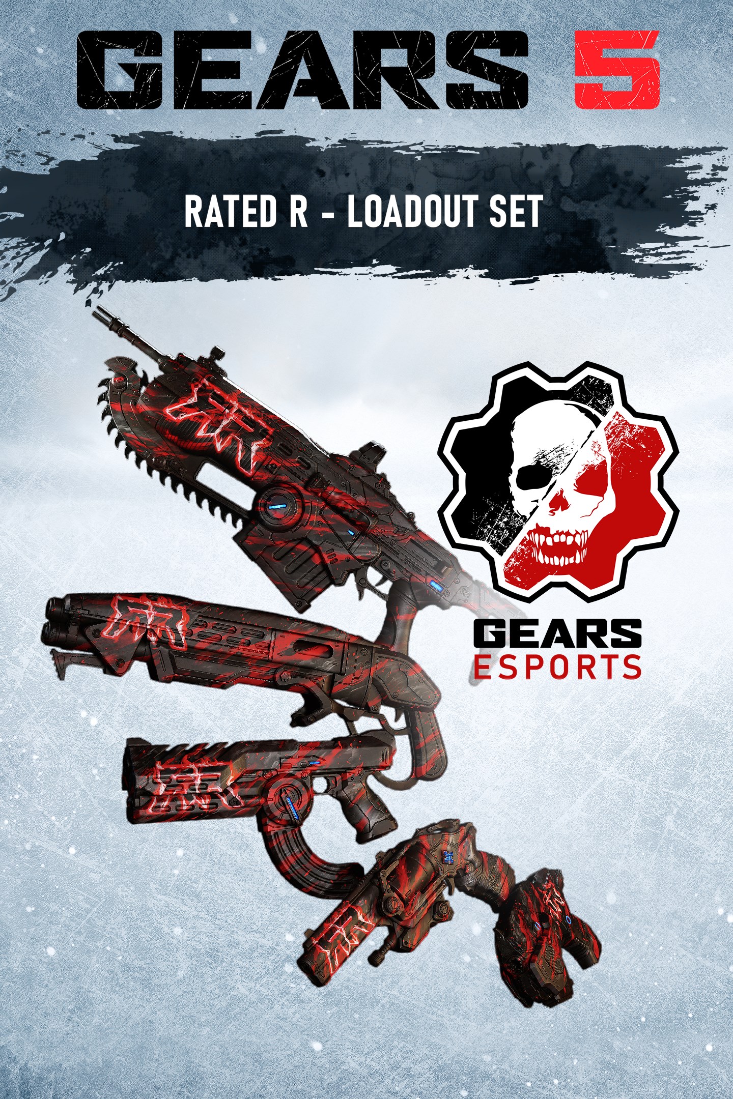Купить ключ дешево Набор оружия Киберспорт Gears. Rated R