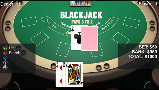 BlackJack X screenshot 1
