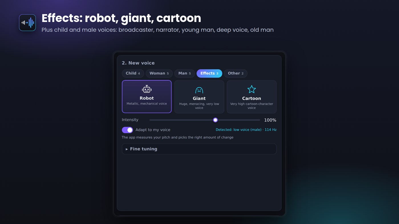 #4. VoxMorph (Windows) Προγραμματιστής: Jotech