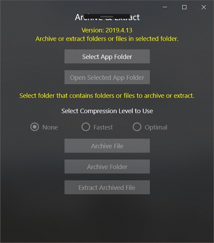 #1. Archive & Extract (Windows) 由: Paul Ghilino