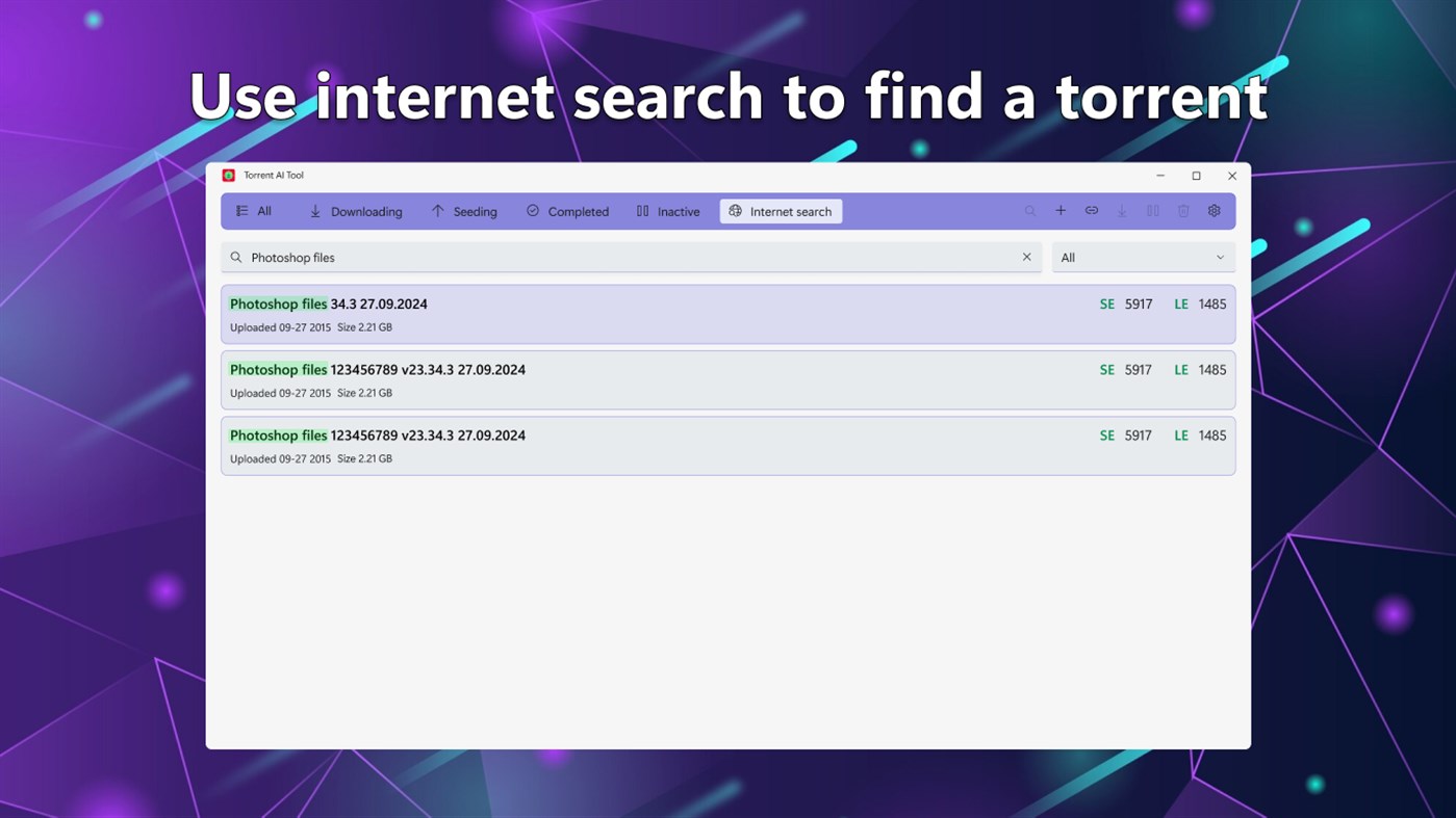 #6. Torrent AI Tool PRO (Windows) Με: Virtual Pulse