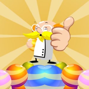 Professor Bubble Shooter Game