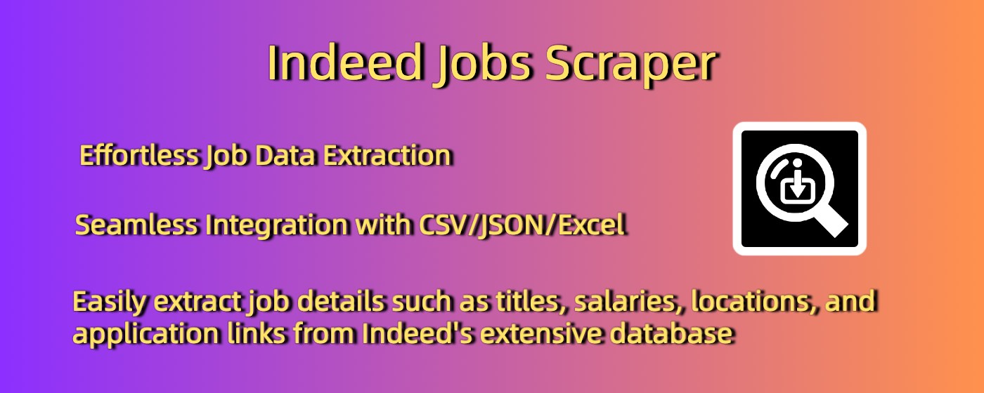 Indeed Jobs Scraper