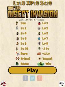 One Tap Insect Invasion screenshot 1