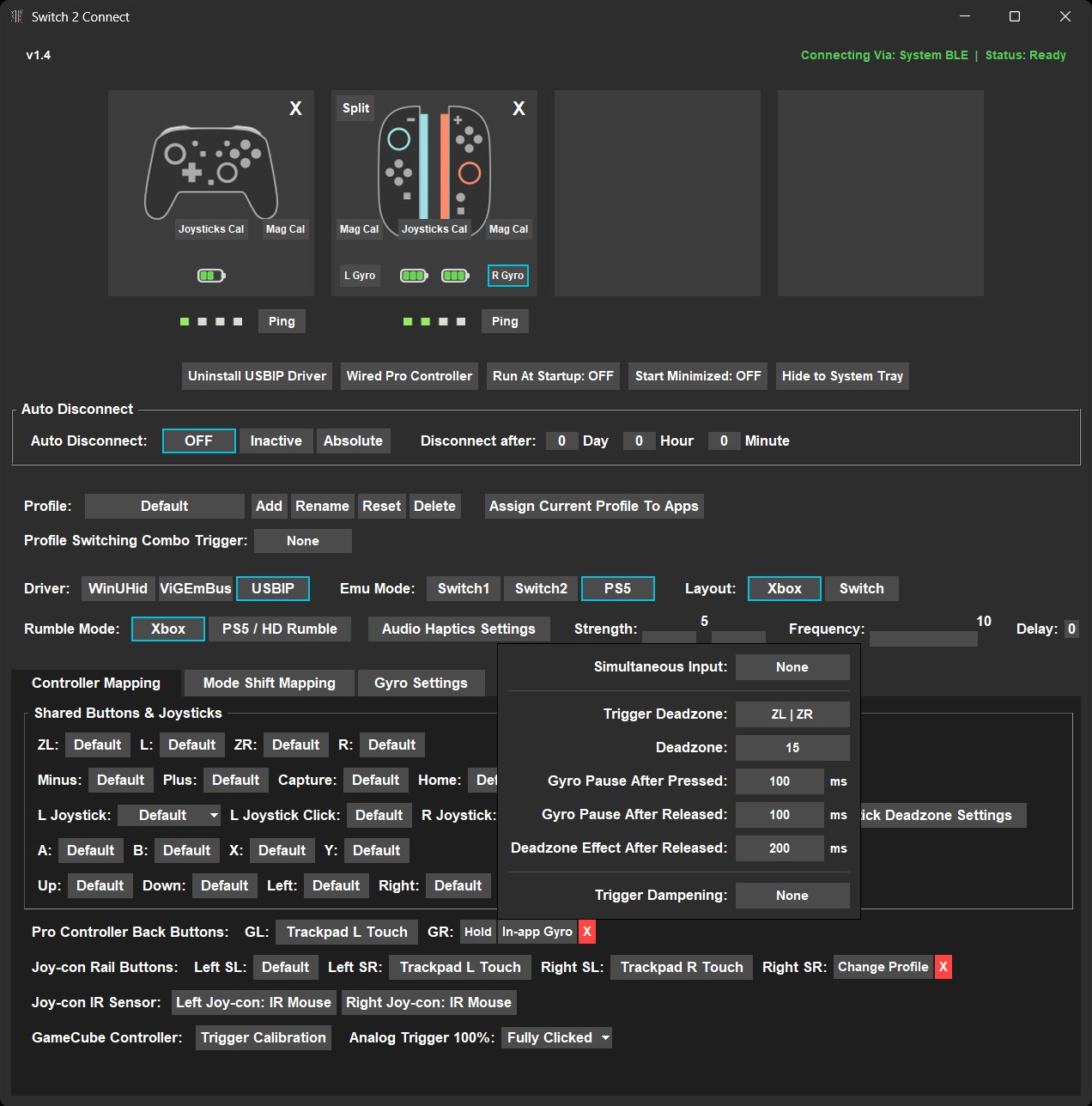 Switch 2 Connect screenshot