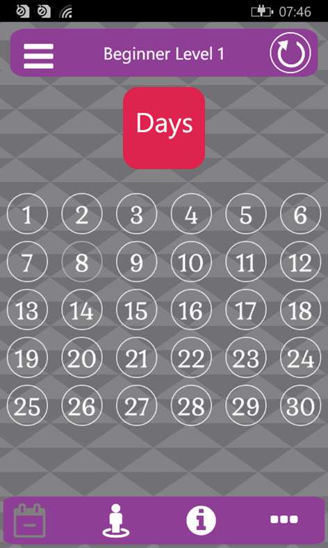 30 Day Fitness Challenges Free ~ A perfect workout Screenshots 2