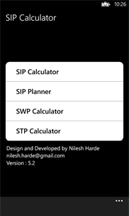 SIP Calculator screenshot 1