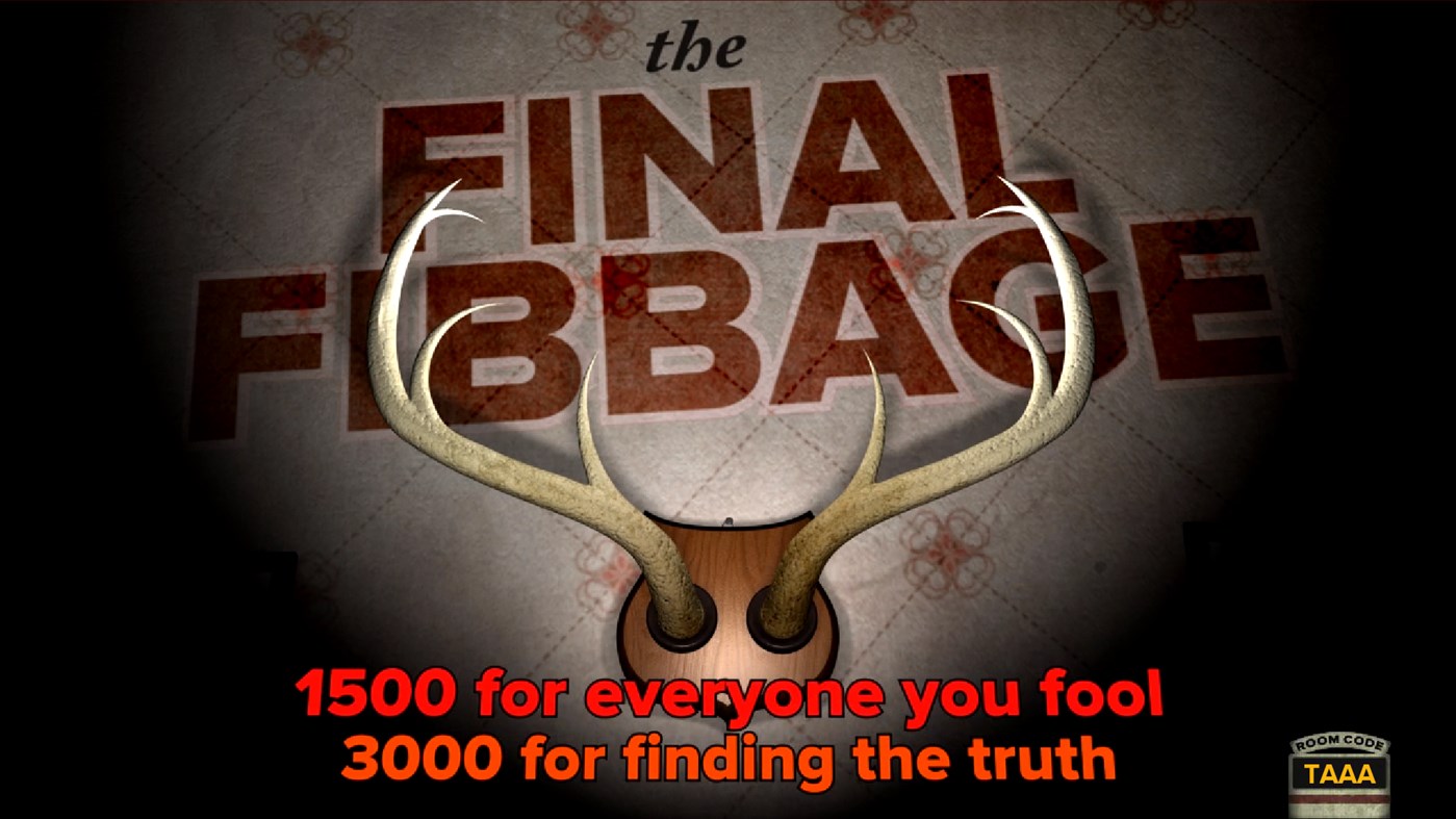 #7. Fibbage: The Hilarious Bluffing Party Game (Xbox) Av: Jackbox Games, Inc.