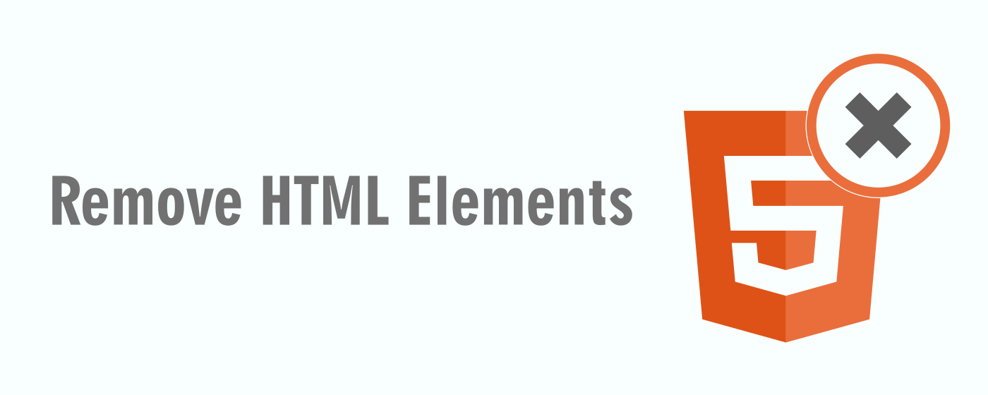 Remove HTML Elements marquee promo image