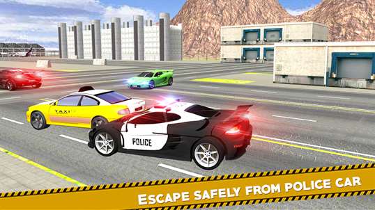 Airport Taxi Crazy Drive 3D - City Pick & Drop Sim screenshot 3