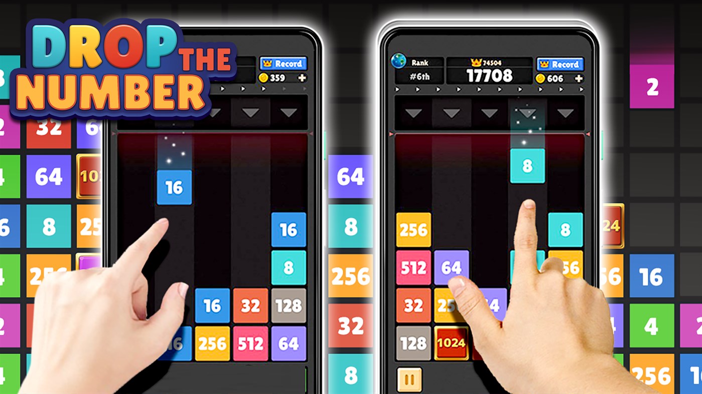 #3. Drop The Number™ : Merge Game (Windows) 由: SUPERBOX