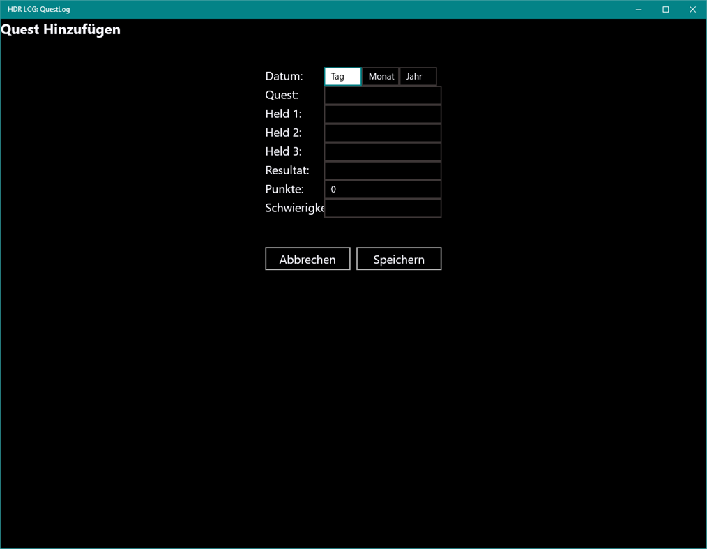 #2. HDR LCG: QuestLog (Windows) Podle: Andorim
