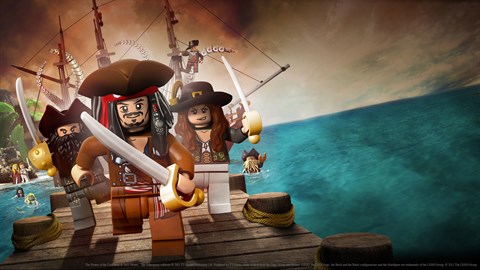 Lego Pirates of The Caribbean - Xbox 360 Game