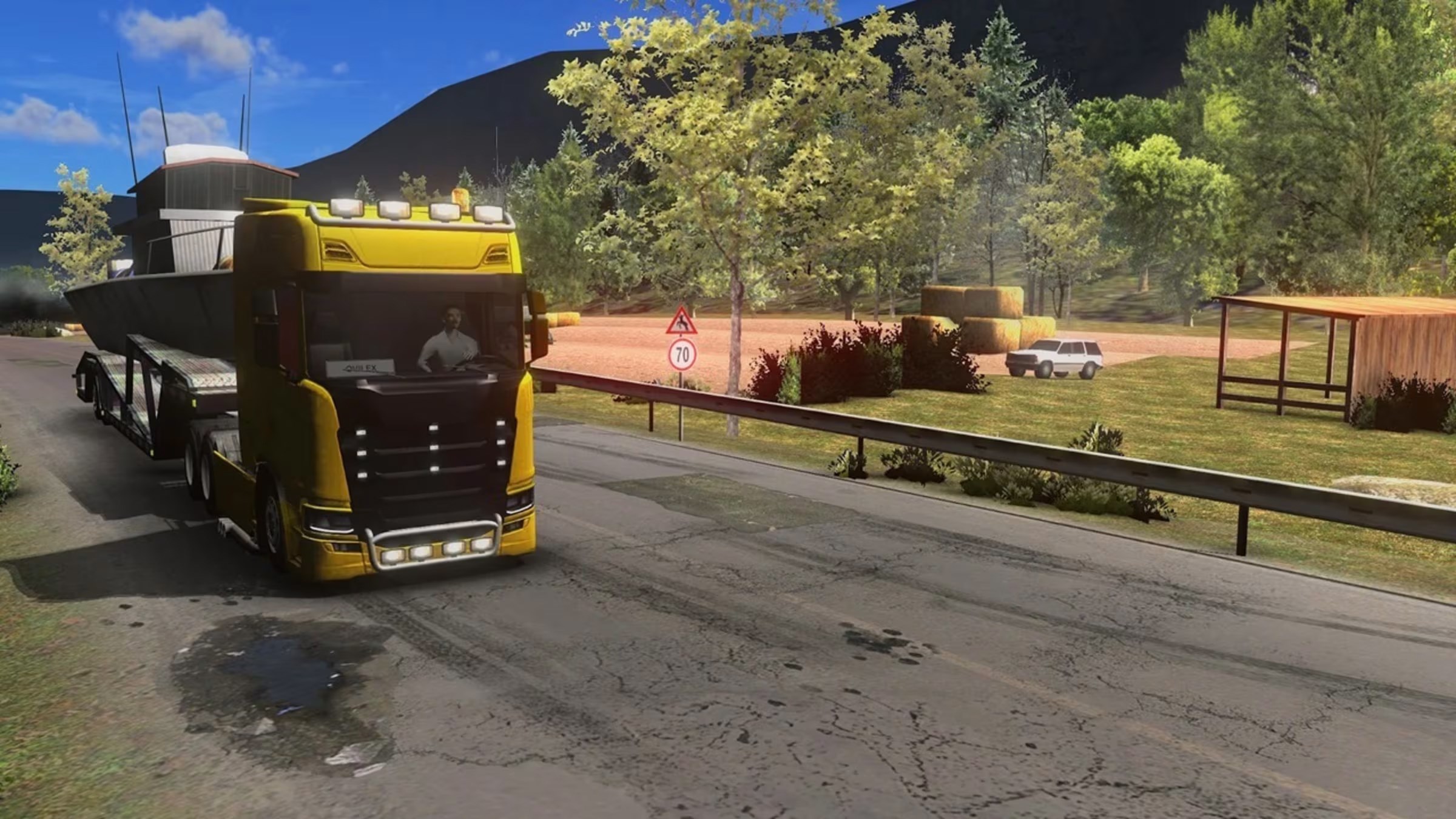 Truck Simulator : European Roads FRVR screenshot