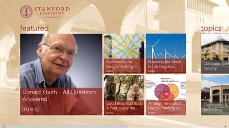 Stanford University Screenshots 1