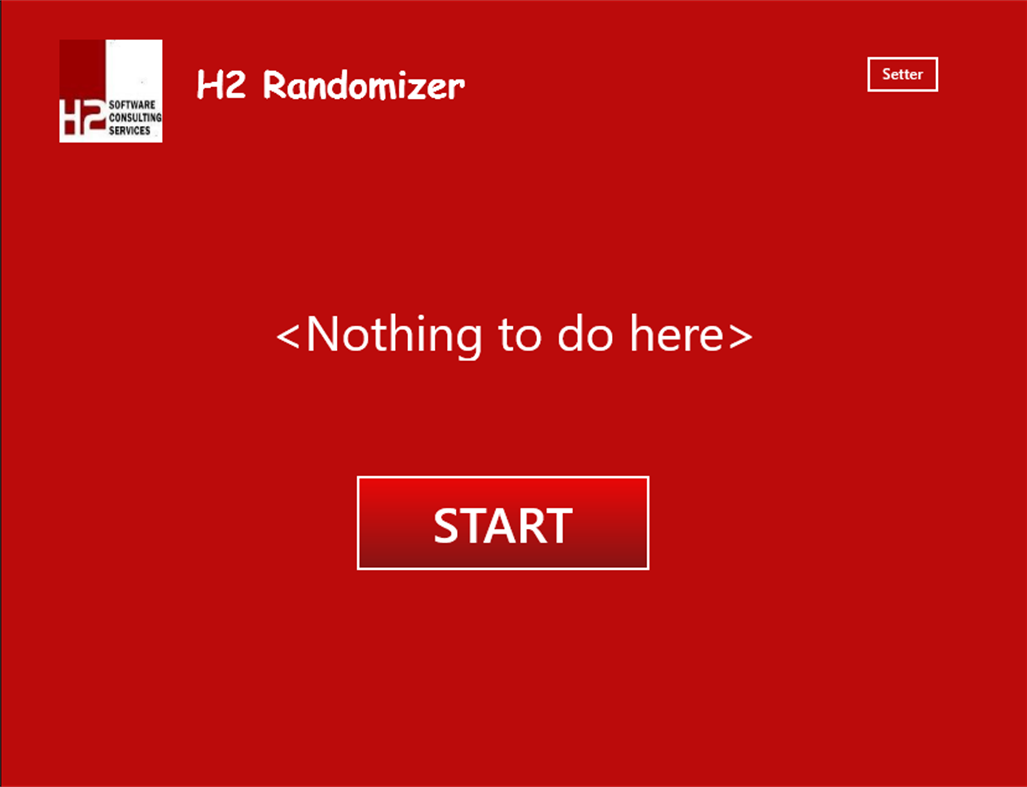 #1. H2 Randomizer (Windows) 由: Francis Victor B. Fajardo