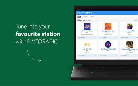 Flvto Radio - Live FM Stations and Online Radios Screenshots 1
