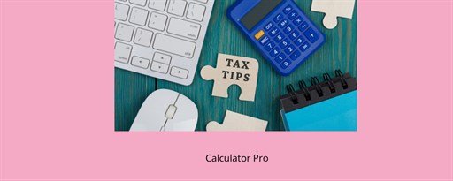 Calculator Pro marquee promo image