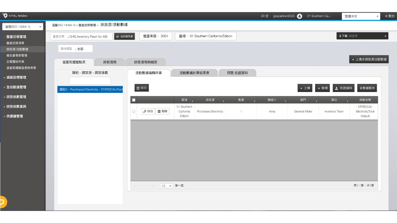 Snapshot 1 of Vital NetZero 零碳雲