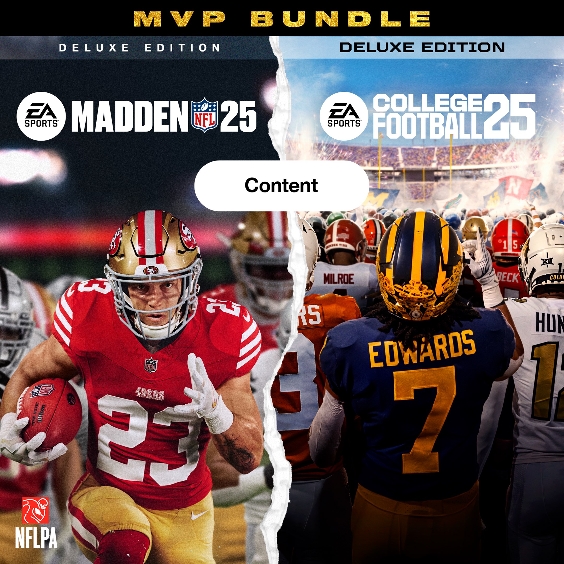 EA SPORTS™ MVP Bundle (Madden NFL 25 Deluxe Edition & College Football 25 Deluxe Edition) Pre-Order Content