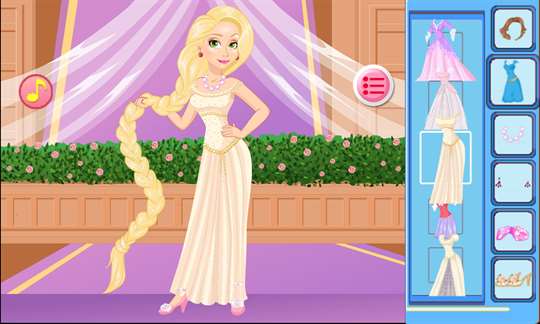 Rapunzel Charming Princess Dress Up screenshot 6
