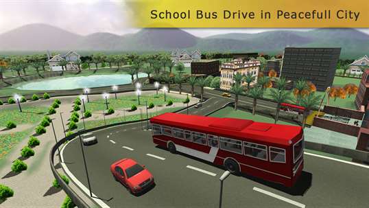 Real School Bus Driving Simulator 2016 screenshot 3