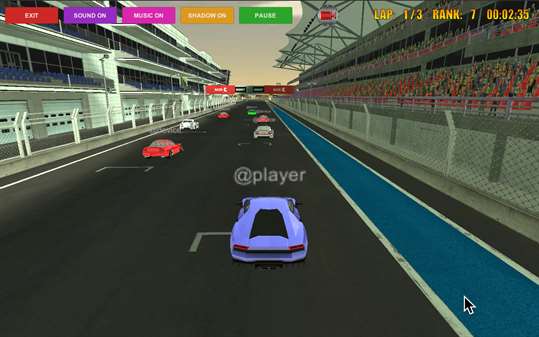 SPORT CAR RACER screenshot 1