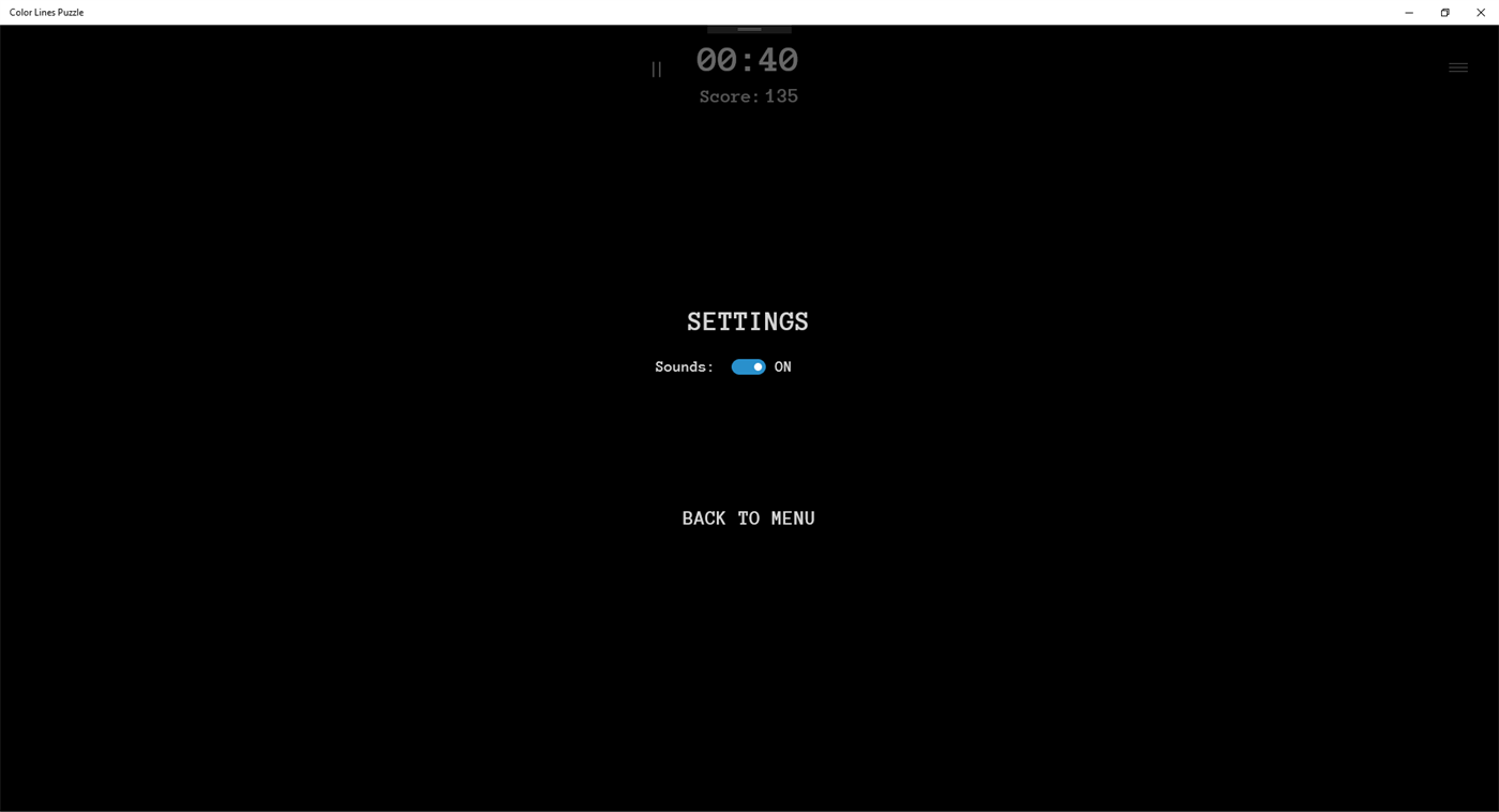 #3. Colour Lines Puzzle (Windows) 由: ITS-Mind