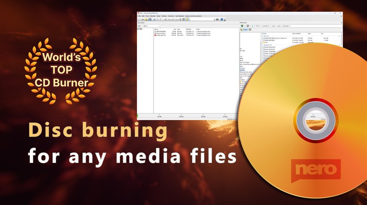 CD DVD Burner - Nero Burning ROM - PC - (Windows)