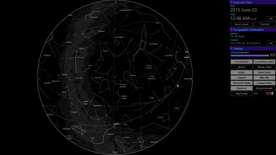 Planisphere screenshot 1
