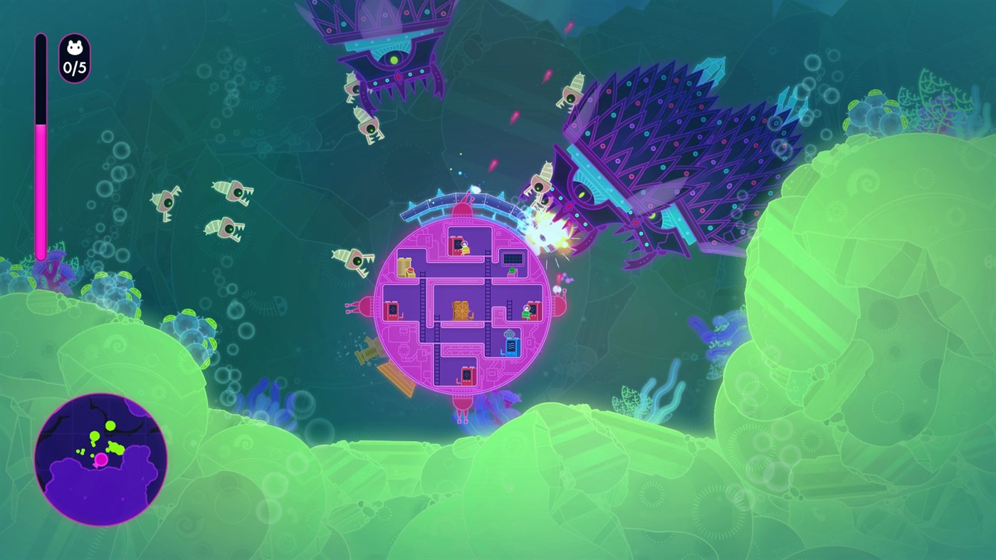 #6. Lovers in a Dangerous Spacetime (Xbox) Podle: Asteroid Base Inc.