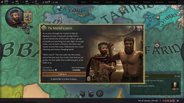 Crusader Kings III: Wandering Nobles screenshot 2